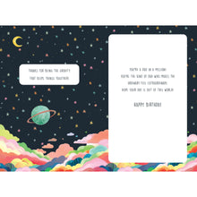 Load image into Gallery viewer, Dad Planets Birthday Card