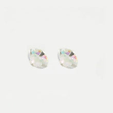 Load image into Gallery viewer, ‘Iris Belief, Courage & Strength’ Sterling Silver Crystal Stud Earrings Card