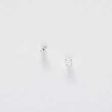 Load image into Gallery viewer, ‘Robins appear when loved ones are near’ Robin Sterling Silver Crystal Stud Earrings Card