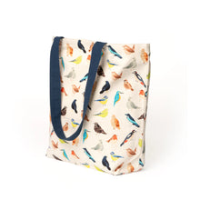 Load image into Gallery viewer, Birds Recycled Cotton Tote Bag by The Art File