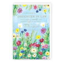 Load image into Gallery viewer, Daughter-in-Law Flowers Birthday Card