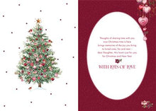 Load image into Gallery viewer, Bauble Robin Tree Daughter Christmas Card