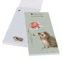 Load image into Gallery viewer, Hedgehog & Poppy Shopping Pad by Wrendale Designs