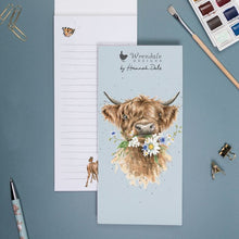 Load image into Gallery viewer, Daisy Cow Shopping Pad by Wrendale Designs