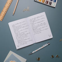 Load image into Gallery viewer, Golden Labrador Puppy Paperback A6 Notebook