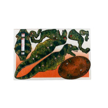 Load image into Gallery viewer, Dinosaur 3D Pop Up Wooden Postcard