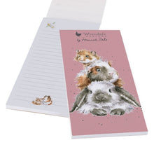 Load image into Gallery viewer, ‘ Piggy In The Middle’ Rabbit, Guinea Pig & Hamster Shopping Pad by Wrendale Designs