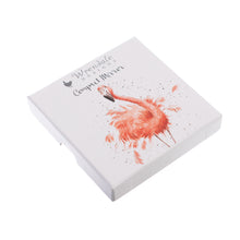 Load image into Gallery viewer, Flamingo Compact Mirror