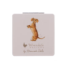 Load image into Gallery viewer, Dashchund Sausage Dog Compact Mirror