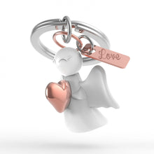 Load image into Gallery viewer, Love Angel Keyring