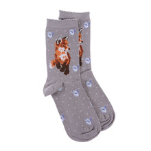 Load image into Gallery viewer, Fox Super Soft Bamboo Socks by Wrendale Designs
