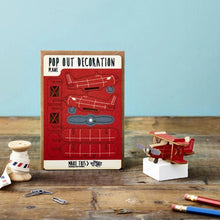 Load image into Gallery viewer, Plane Wooden Postcard