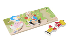 Load image into Gallery viewer, Wooden Peter Rabbit Mini Puzzle