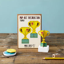 Load image into Gallery viewer, Trophy Wooden Postcard