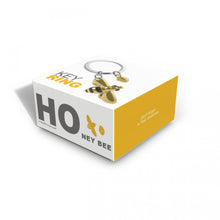 Load image into Gallery viewer, Bee and Beehive Keyring