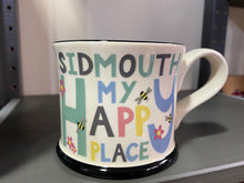 Load image into Gallery viewer, Sidmouth is my happy place mug