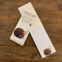 Load image into Gallery viewer, Magnetic Hedgehog To Do Shopping List Pad