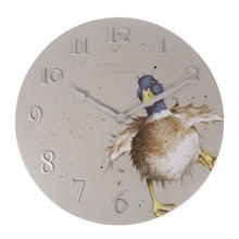 Load image into Gallery viewer, Duck Wall Clock by Wrendale Designs