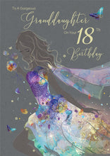 Load image into Gallery viewer, Beautiful Granddaughter 18th Birthday Card