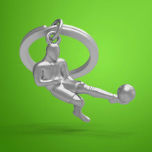 Load image into Gallery viewer, Football Player Keyring