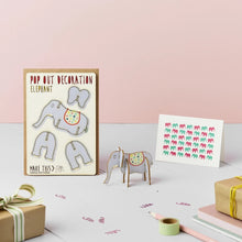 Load image into Gallery viewer, Elephant Wooden Postcard