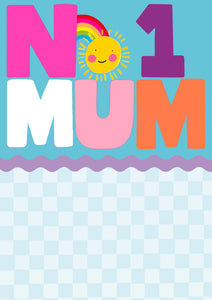 No. 1 Mum Mother’s Day Card