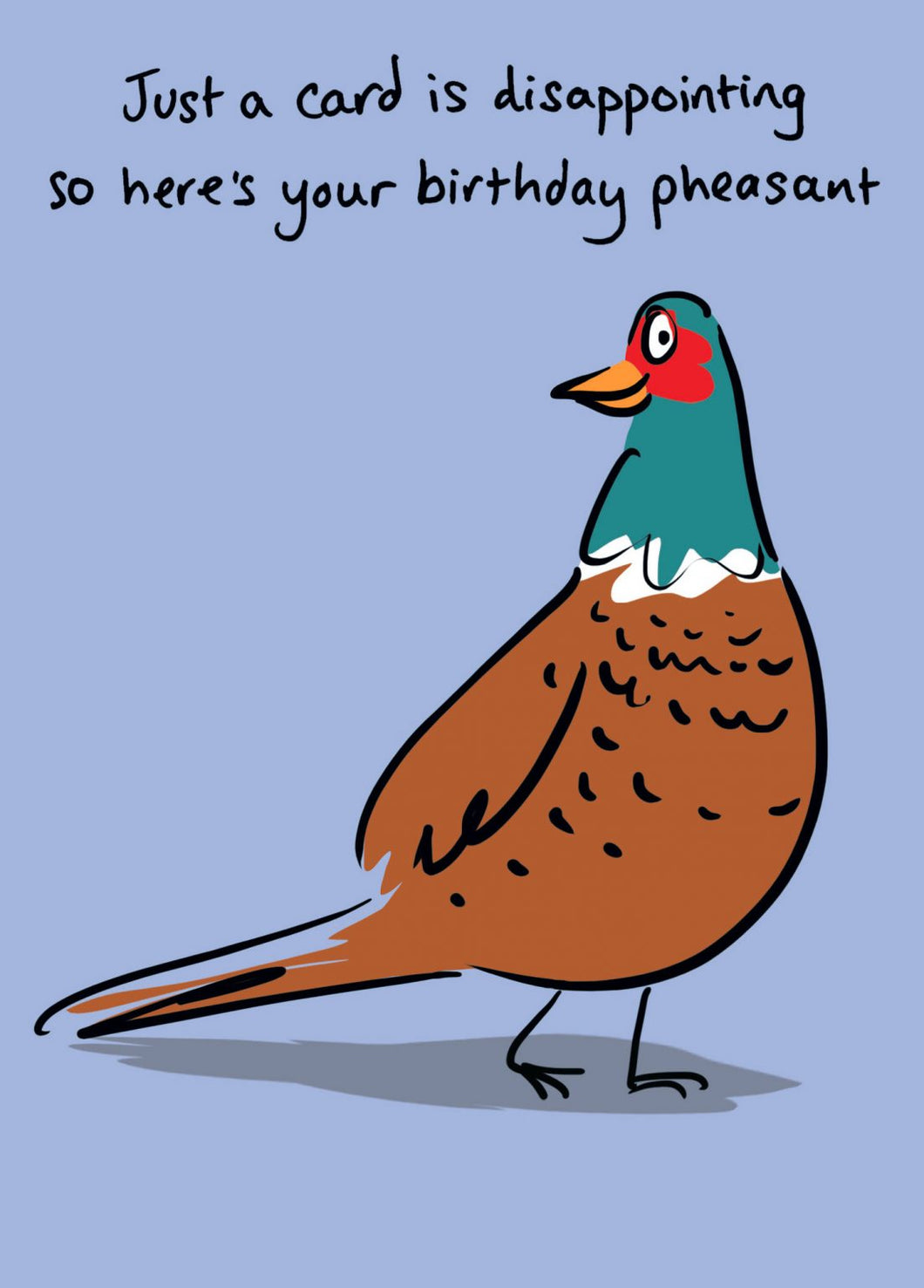 Birthday Pheasant Humour Birthday Card