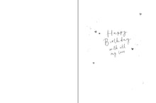 Load image into Gallery viewer, Husband Heart Birthday Card
