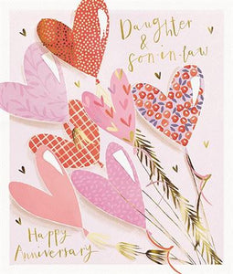 Daughter & Son-in-law  Anniversary Card