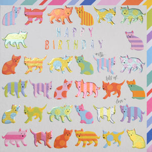 Cats  Birthday Card