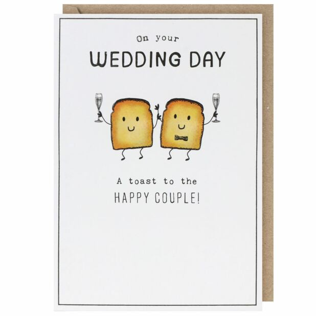 Toast To The Happy Couple Card