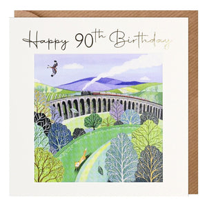 90th Birthday Card