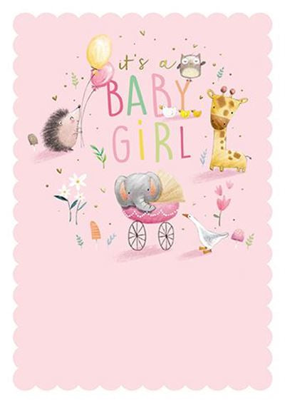 Baby Girl Card