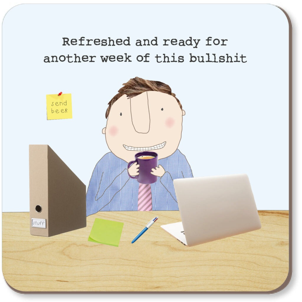 Refreshed Boy Coaster By RosieMadeAThing