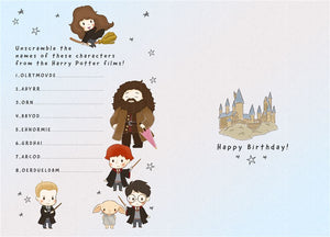 Harry Potter Brightest Wizard of Your Age! Birthday Card