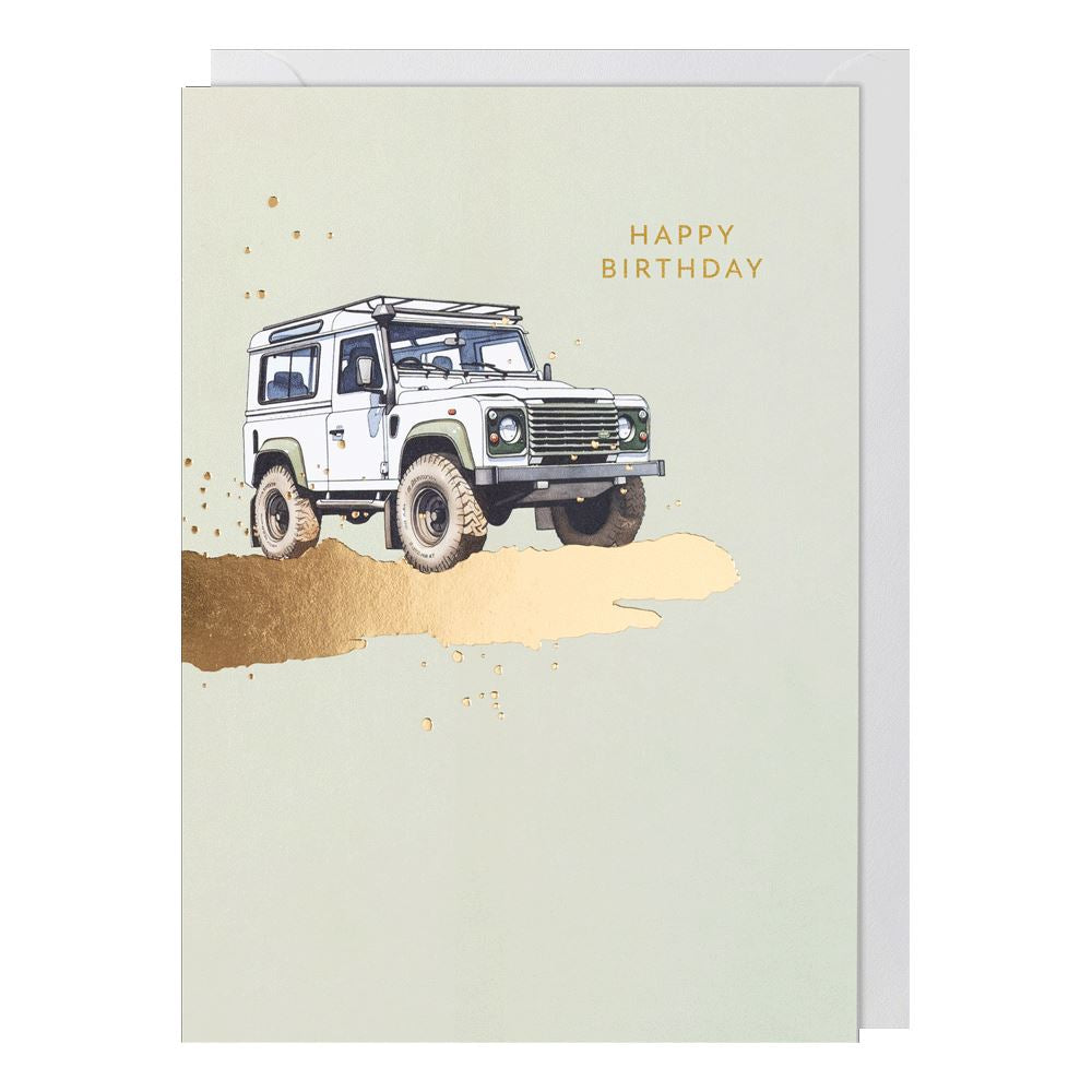 Land Rover  Birthday Card