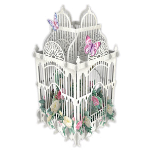 3D The Flower Cage Card