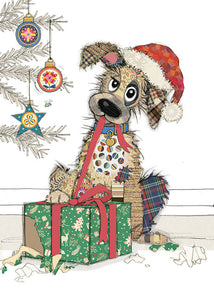 Christmas Mutt Christmas Card