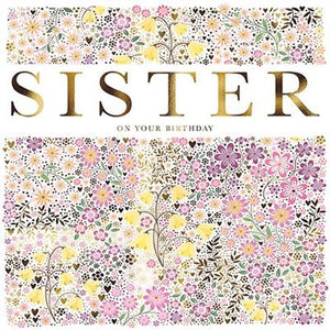 Sister Birthday Card