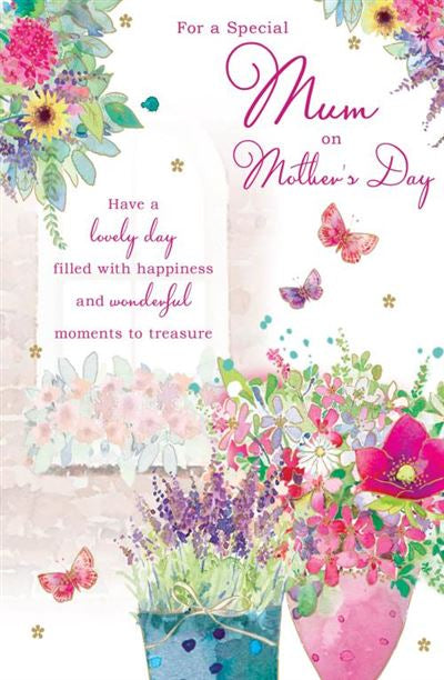 Pink Garden Mother’s Day Card