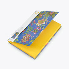 Load image into Gallery viewer, Blue &amp; Yellow Floral Deluxe Journal

