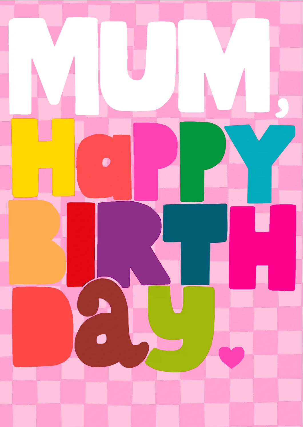 Mum Birthday Card