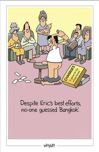 ‘Bangkok’ Humour Birthday Card