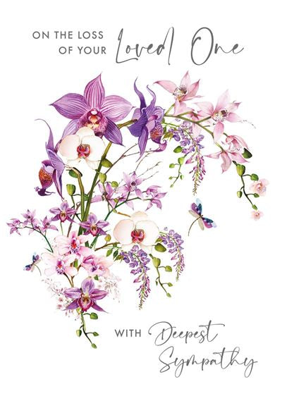 Loss Of A Loved One Sympathy Card