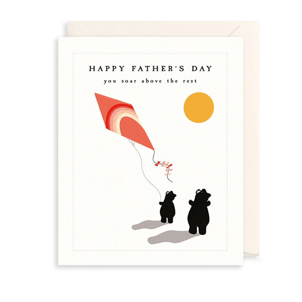 Bears & Kite Fathers Day Card