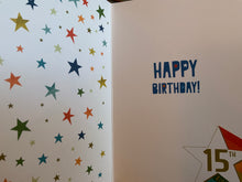 Load image into Gallery viewer, 15th Birthday Card
