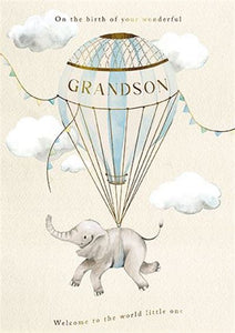 On The Birth of Your Great Grandson Card