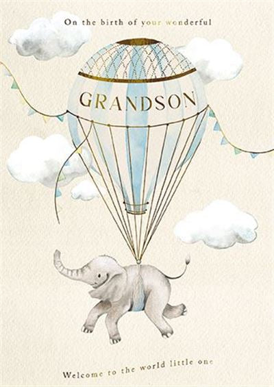 On The Birth of Your Great Grandson Card