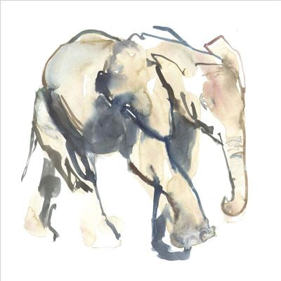 Elephant Blank Card