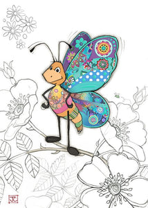 Bertie Butterfly Card